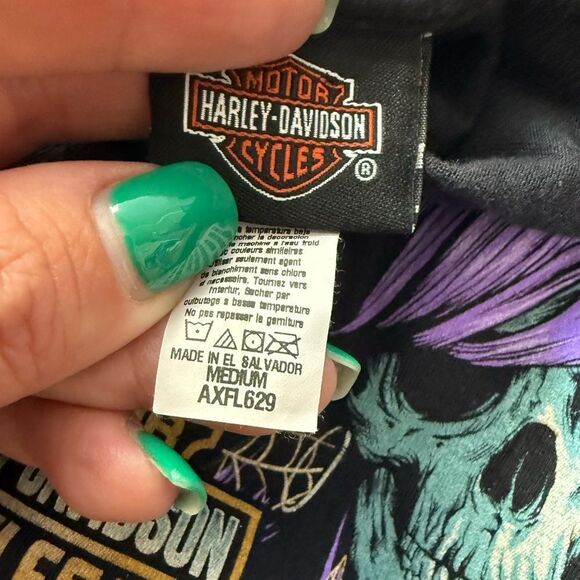 Harley Davidson Mummy Dearest v-neck tee Milwaukee - Picture 6 of 11